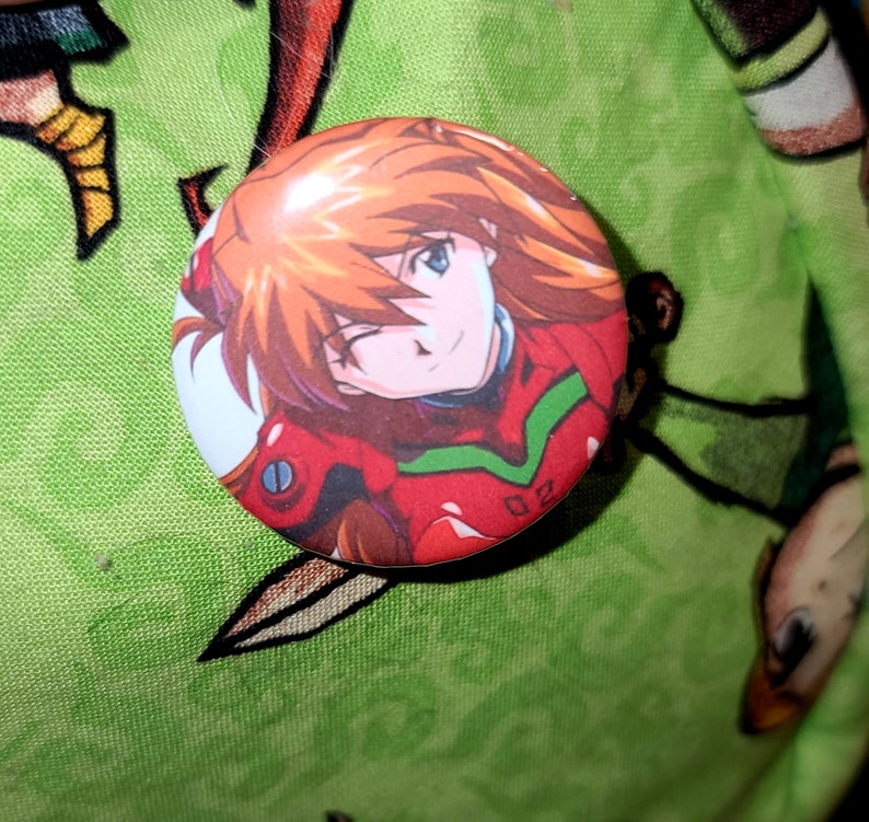 Misato Katsuragi Neon Genesis Evangelion PinsButtons Rei Ayanami Asuka Langley Soryu Shinji Ikari