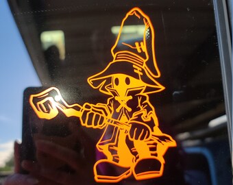Final Fantasy IX Vivi - Sticker/vinyl Decal - Etsy