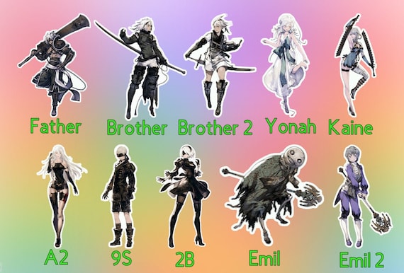 PSA10 連番　2B　A2 BR サイン　ニーア　NieR メーカー再生品】 PSA10 連番 NieR ニーア サイン 惚れ込ん BR
