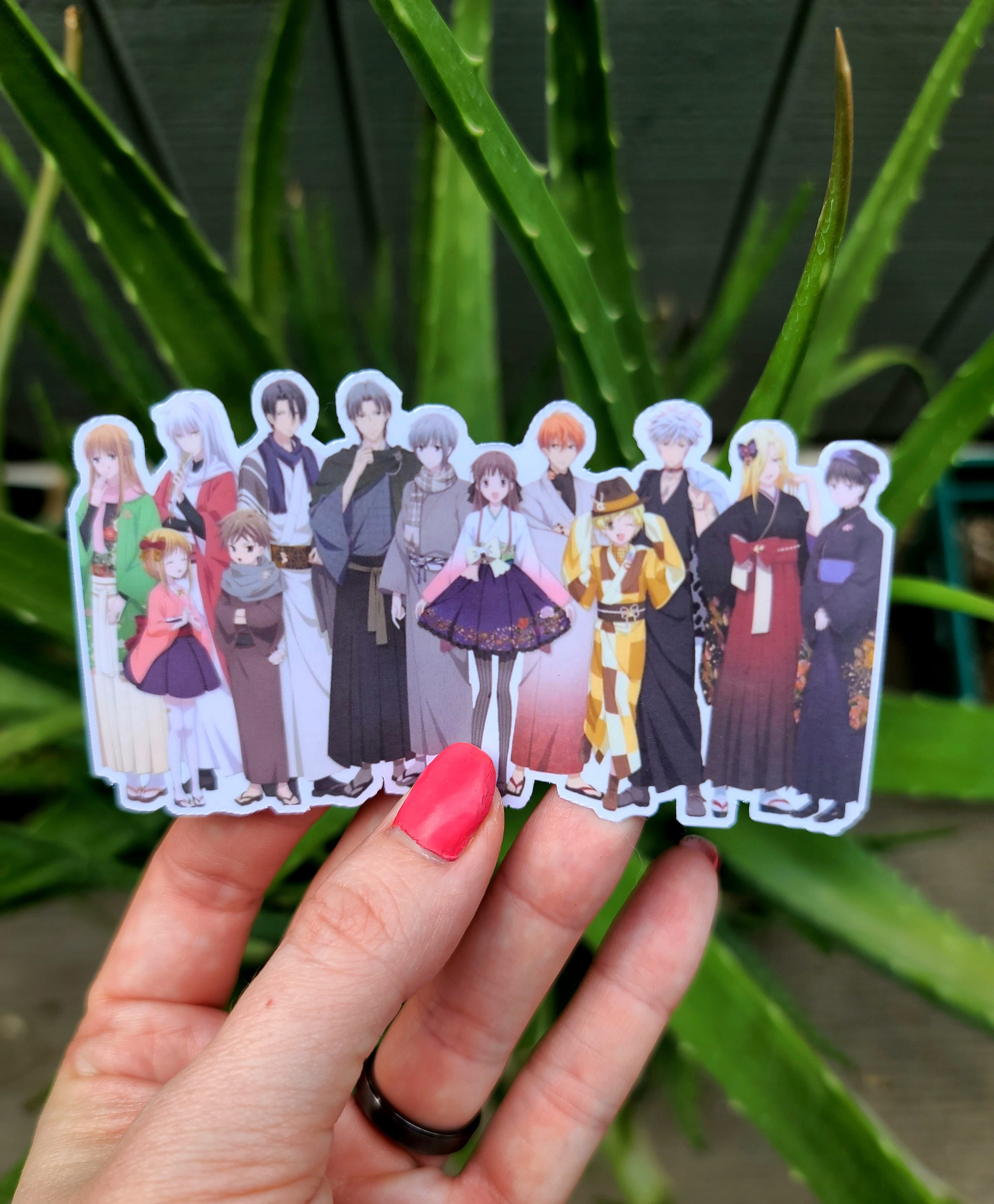 Fruits Basket Zodiac Members Kyo Yuki Tohru Ritsu Kisa Etsy