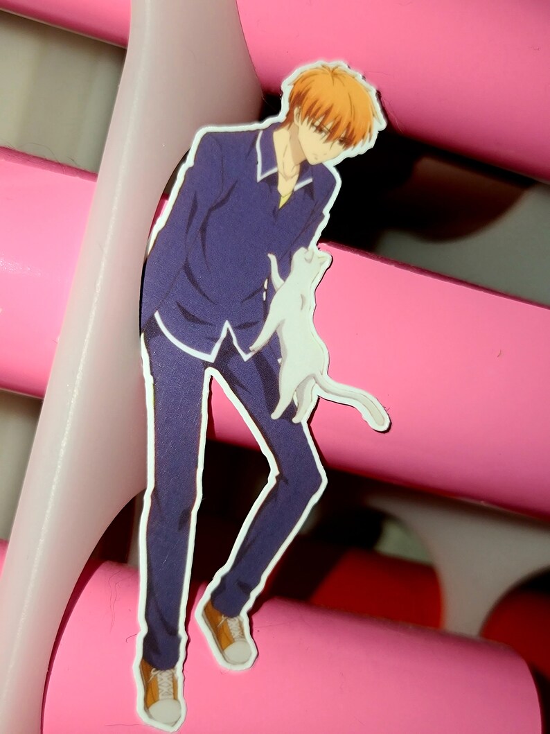 Fruits Basket Kyo Stickers Holo Options Etsy