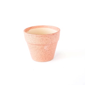 Ceramic Planters With Drainage Hole/Cactus Succulent Plant Pot/Small Fern Flower Pot Gift Garden Desk Decoration Pink