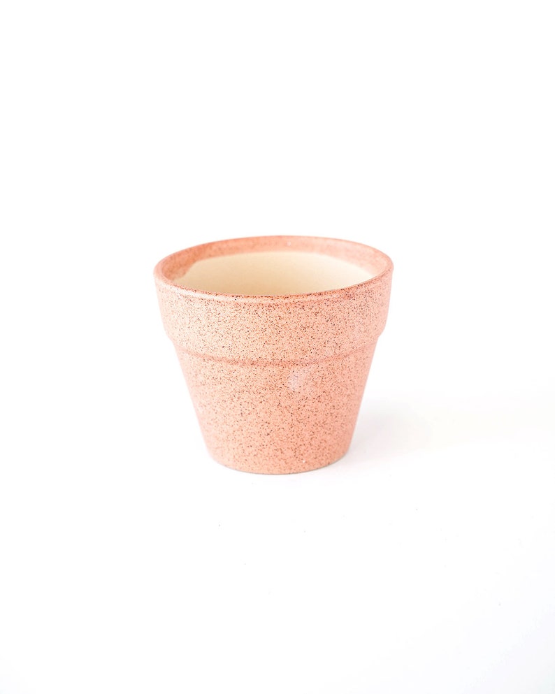 Ceramic Planters With Drainage Hole/Cactus Succulent Plant Pot/Small Fern Flower Pot Gift Garden Desk Decoration Pink