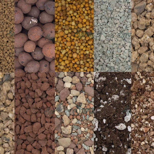 Premium Special Soil Mix for Succulent, Lithops, Cactus, Super Well Drain |Japanese Akadama|Lava|Maifanitum|Ceramsite|Zeolite|Vermiculite