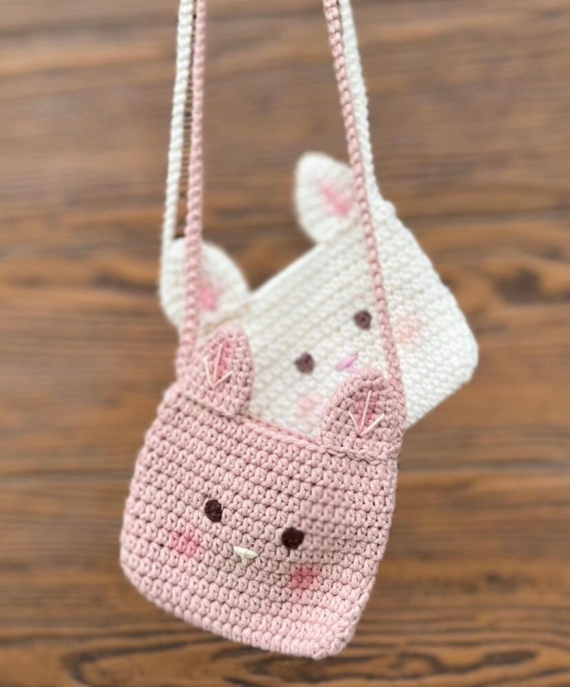 CROCHET PATTERN- Crochet Bag, Crochet Purse, Crossbody Bag, Crochet Boho Bag,  Crochet Toddler Purse Pattern, DIGITAL Download pdf