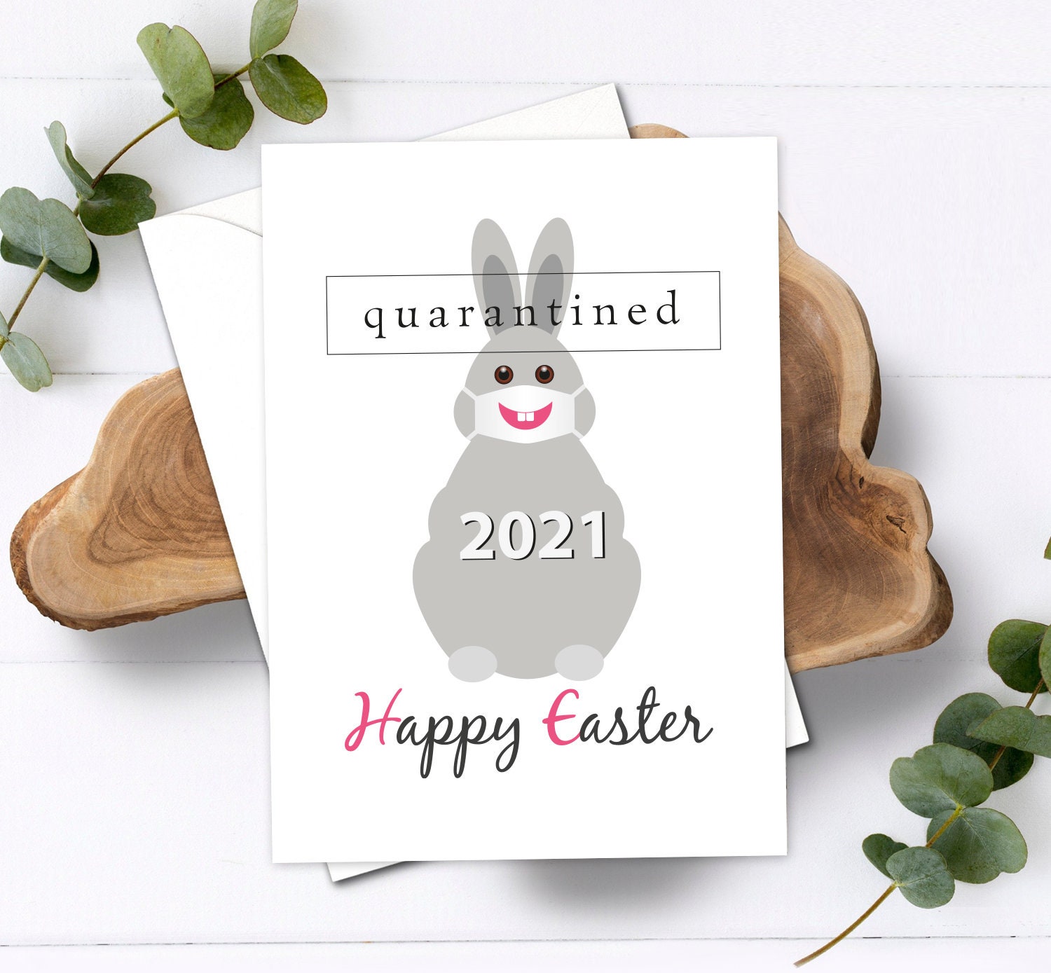 Download Easter quarantine svg Easter bunny png Bunny easter | Etsy