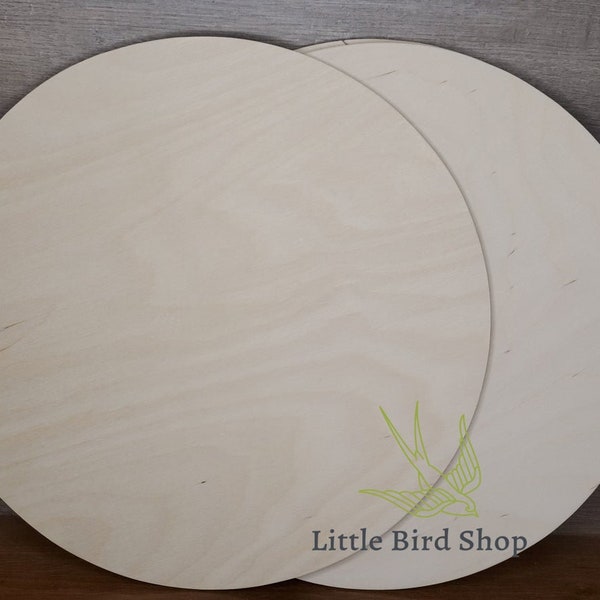 16" Inches  Round solid  BB/BB grade Baltic Birch 16 inches Round 1/4" thick