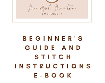 Beginner Embroidery Kit - Deluxe Kit– Mindful Mantra Embroidery