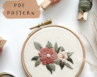 60 歳にしてセンセーショナル // 6 インチの刺繍枠アート // 説明書