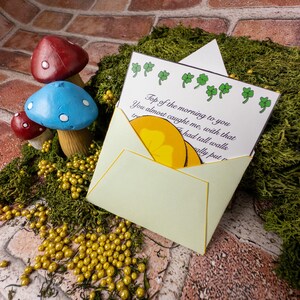 Carta do Leprechaun - Download instantâneo para imprimir Carta do Leprechaun - armadilha do duende - nota do duende - pote de ouro do dia de São Patrício