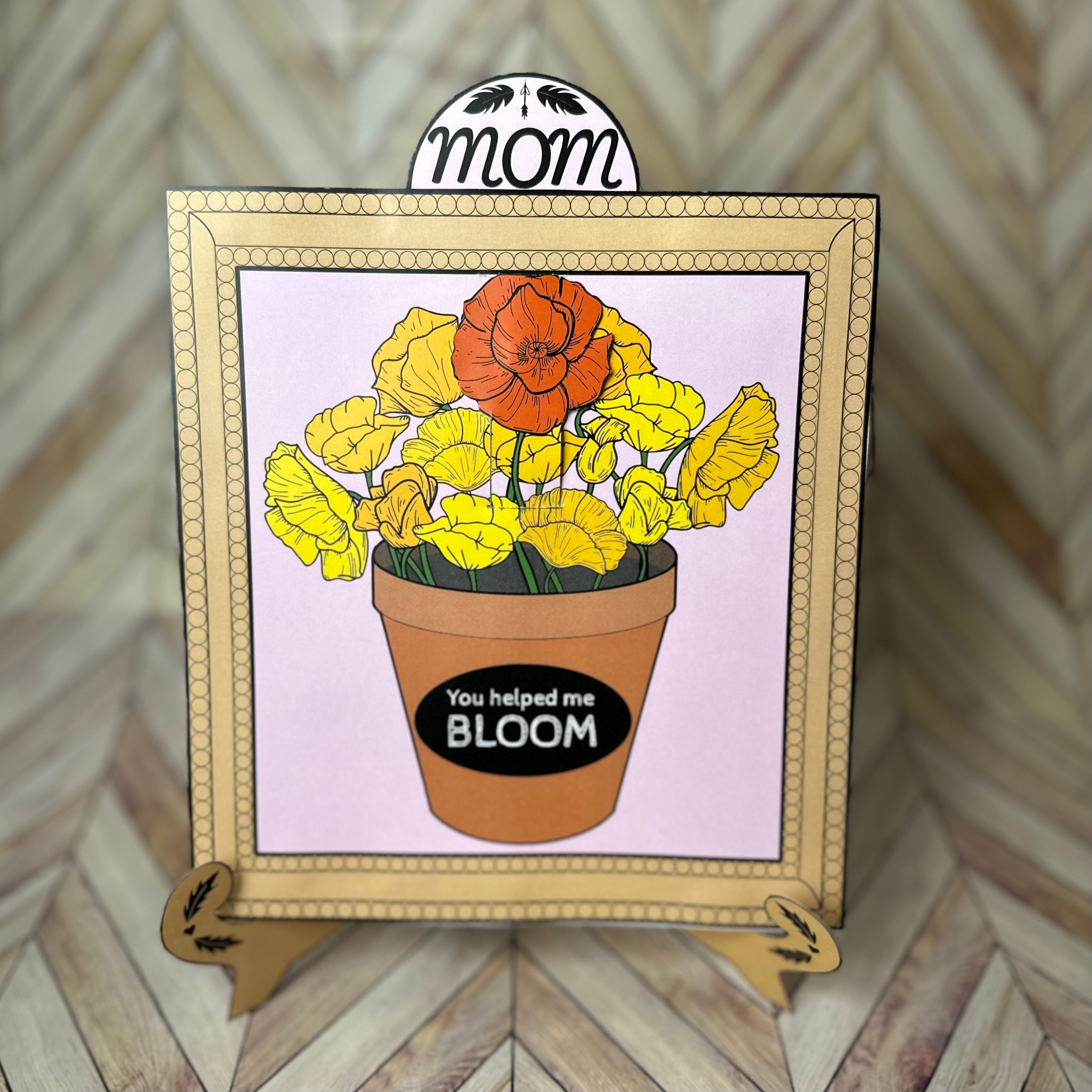 DIY Printable Mothers Day Card - Mothers Day Card. Personalized Mother ...