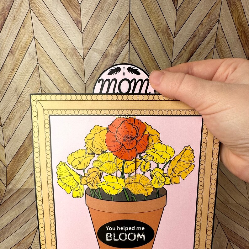 DIY Printable Mothers Day Card - Mothers Day Card. Personalized Mother ...