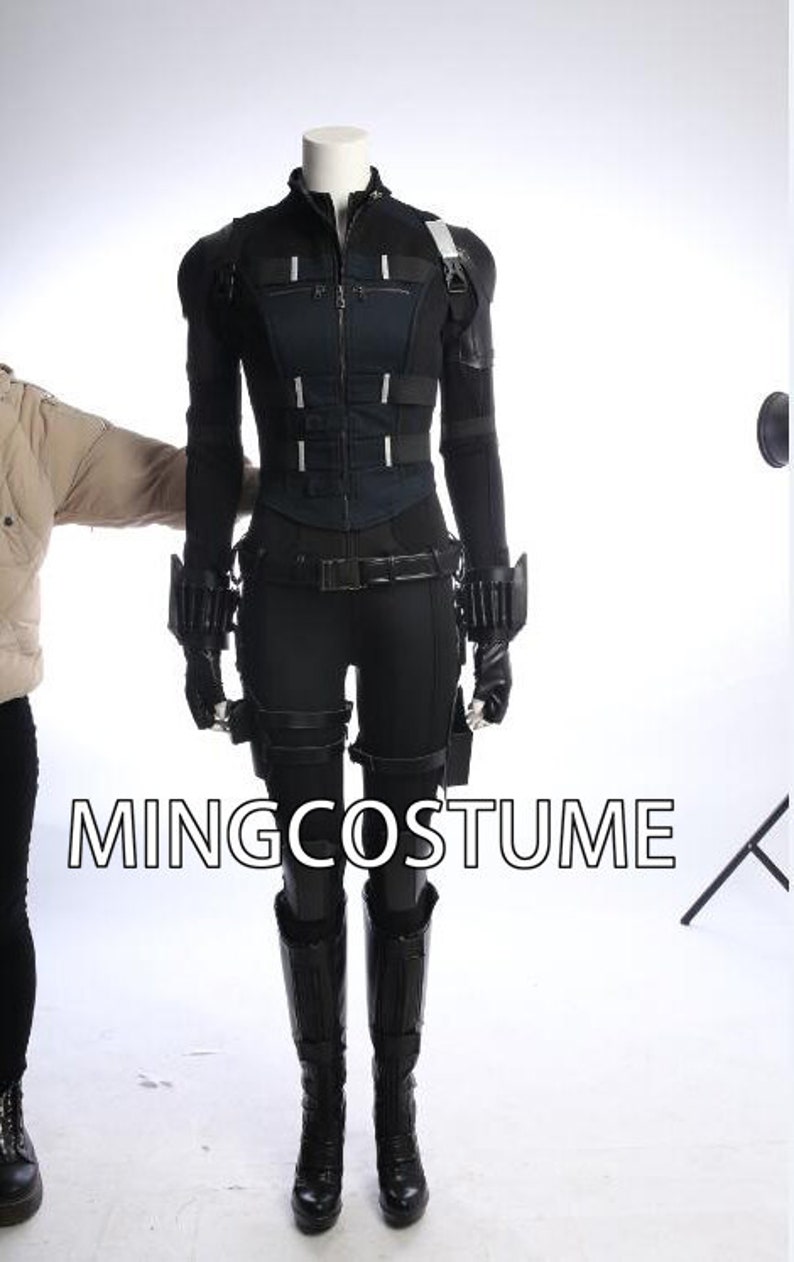 Avengers Infinity War Black Widow Costume Natasha Romanoff Cosplay Costume