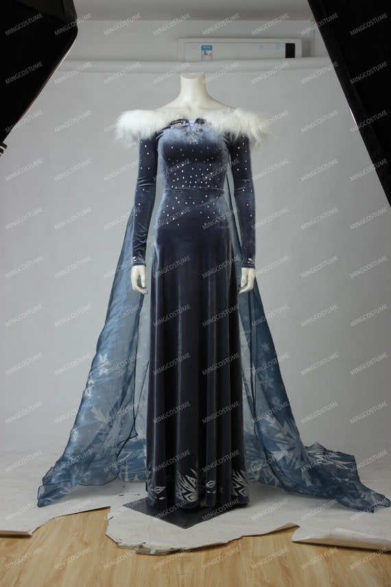 elsa dress from olaf's frozen adventure