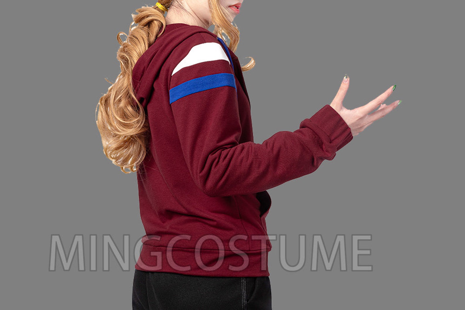 Wanda Vision Cosplay Scarlet Witch Costume Hoodie Wanda Vision Etsy