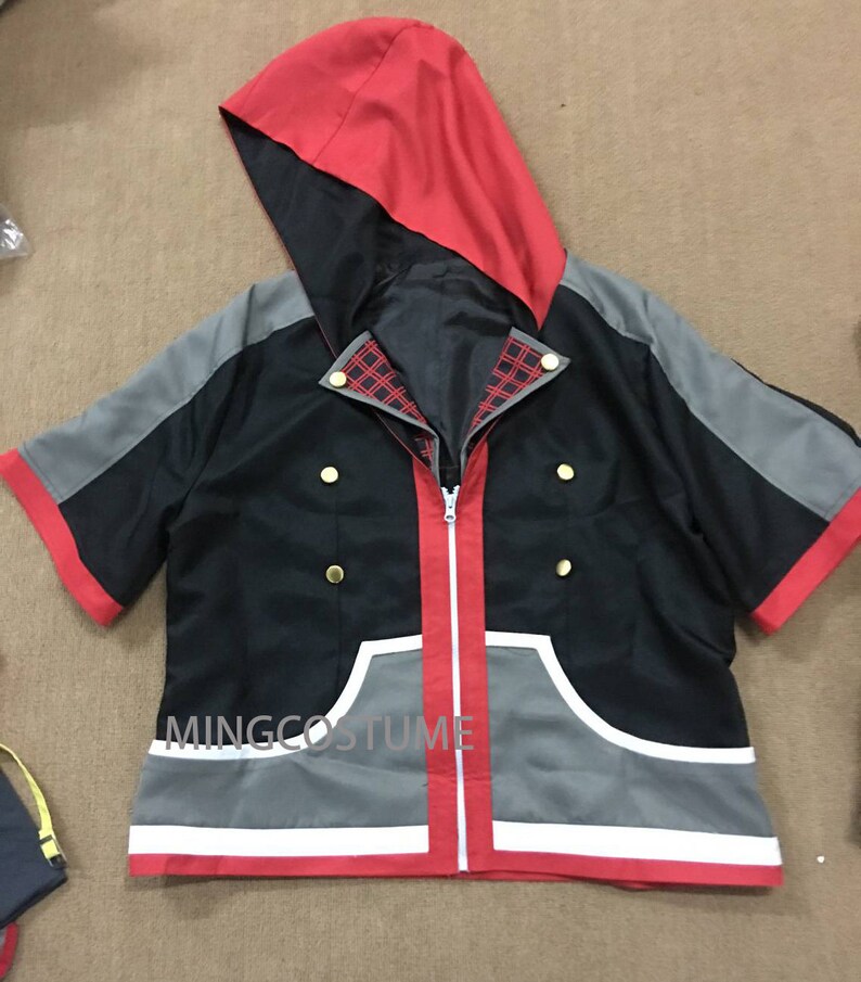Kingdom Hearts 3 Sora Costume Cosplay Costume