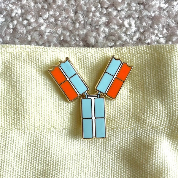 Biochemistry - Antibody - Enamel Pin