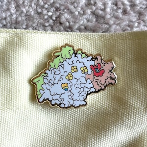 Biochemistry - Enzyme - Enamel Pin