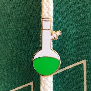 Inorganic Chemistry - Schlenk Flask Badge - Enamel Pin