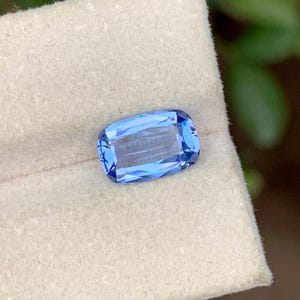 2.15 Carat Santa Maria Blue Aquamarine Gemstone, Cushion Cut