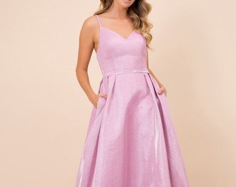 Hot Pink Prom, Homecoming, Special occasion,Bridesmaids,Evening Gown, Party Dress.