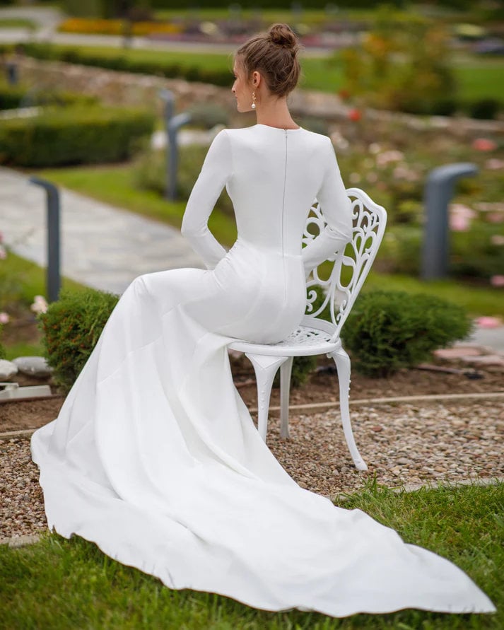 18+ Lds Temple Wedding Dresses