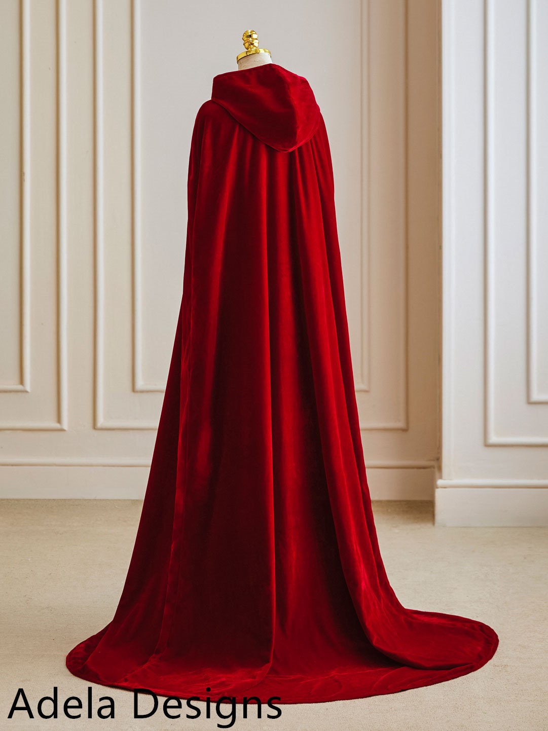 Red velvet cape deals