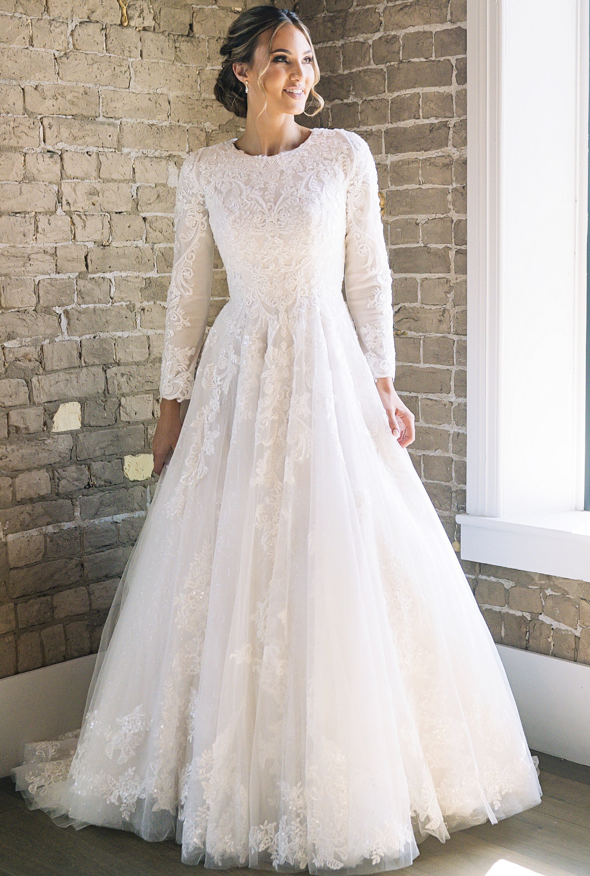 lds wedding dresses