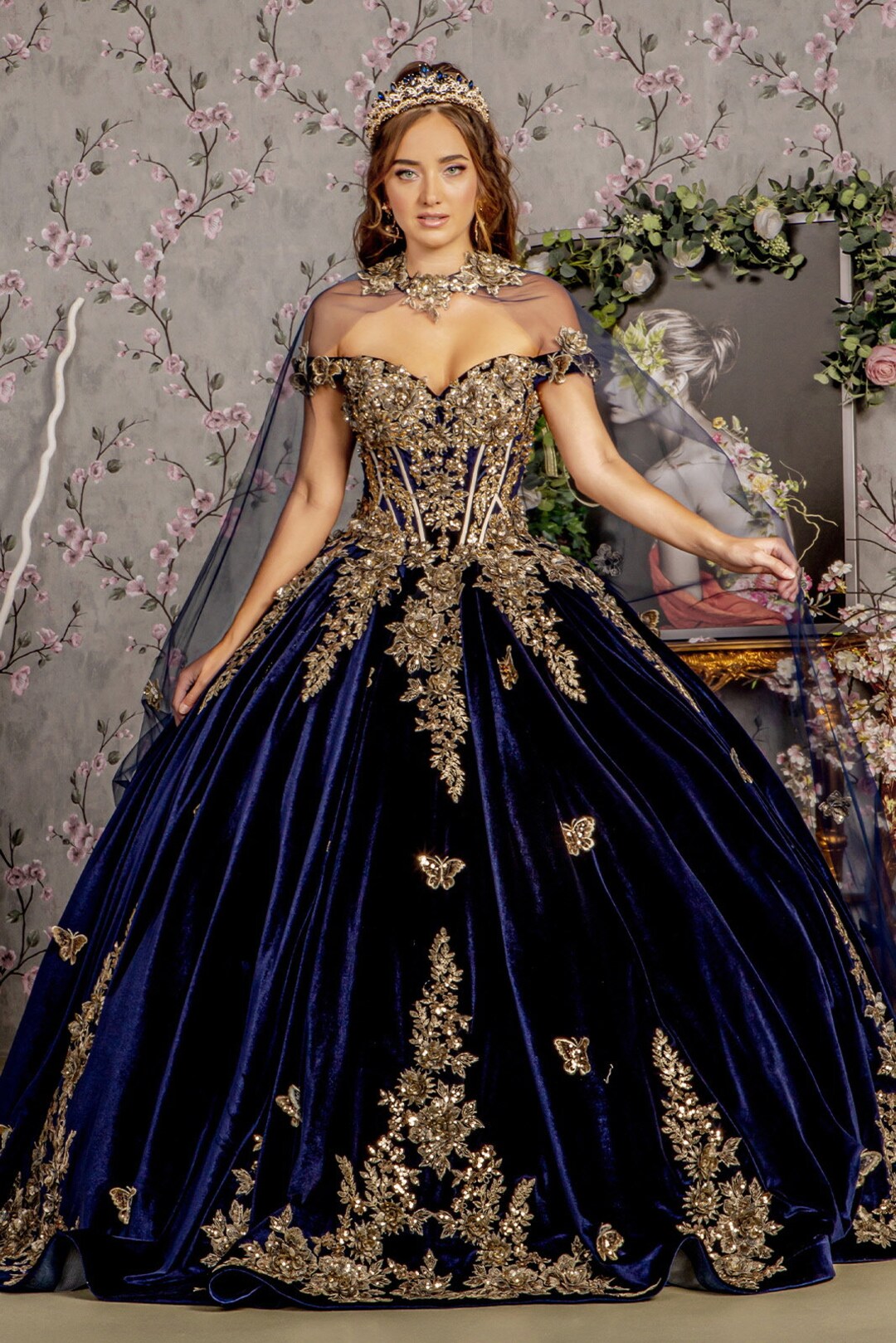 Luxurious Gold and Blue Wedding Dresses: Timeless Elegance for Your Big Day