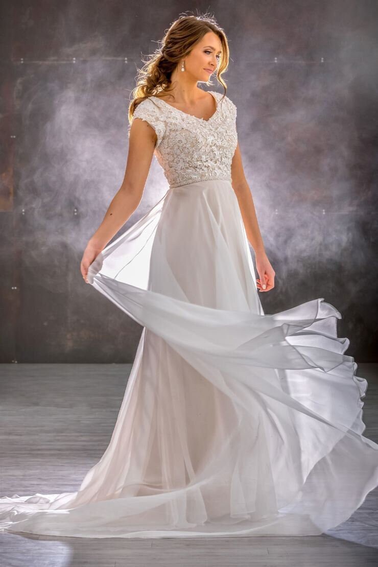 Temple-Ready, Modest Dresses in Logan, UT | Janelle's Bridal