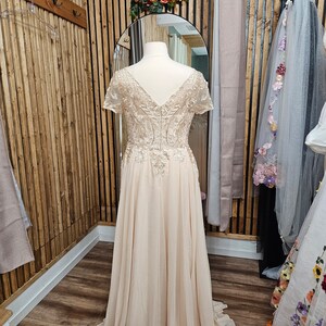 Kleid für die Brautmutter, Kleid für besondere Anlässe, langes Kleid, Kleid für besondere Anlässe, Hochzeitsgast Kleid, Kleid für die Mutter des Bräutigams Bild 8