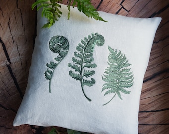 Embroidery files set fern