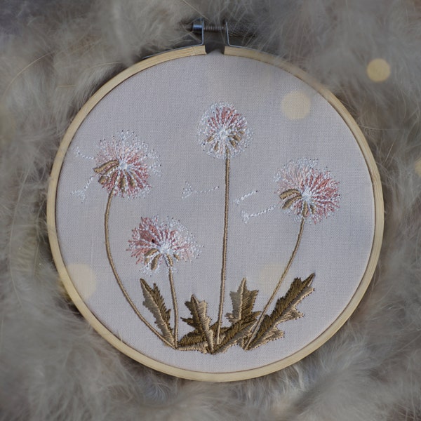Embroidery file Pusteblumen