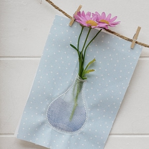 Stickdatei Bumenvase