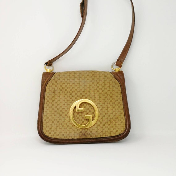gucci tan suede bag