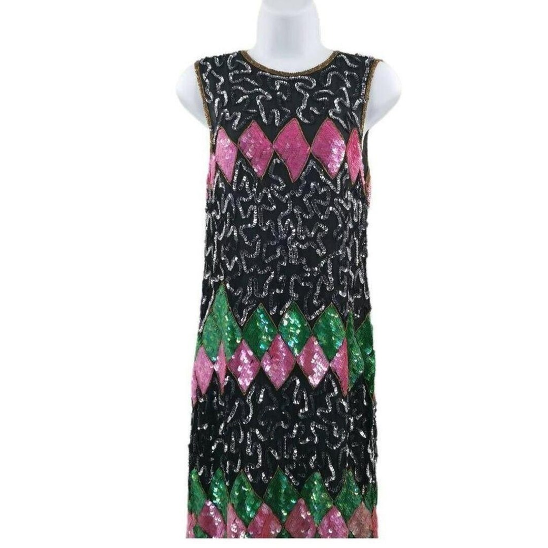 green emerald velvet dress Green And Pink Keeper Dress  Easy Clothes North America