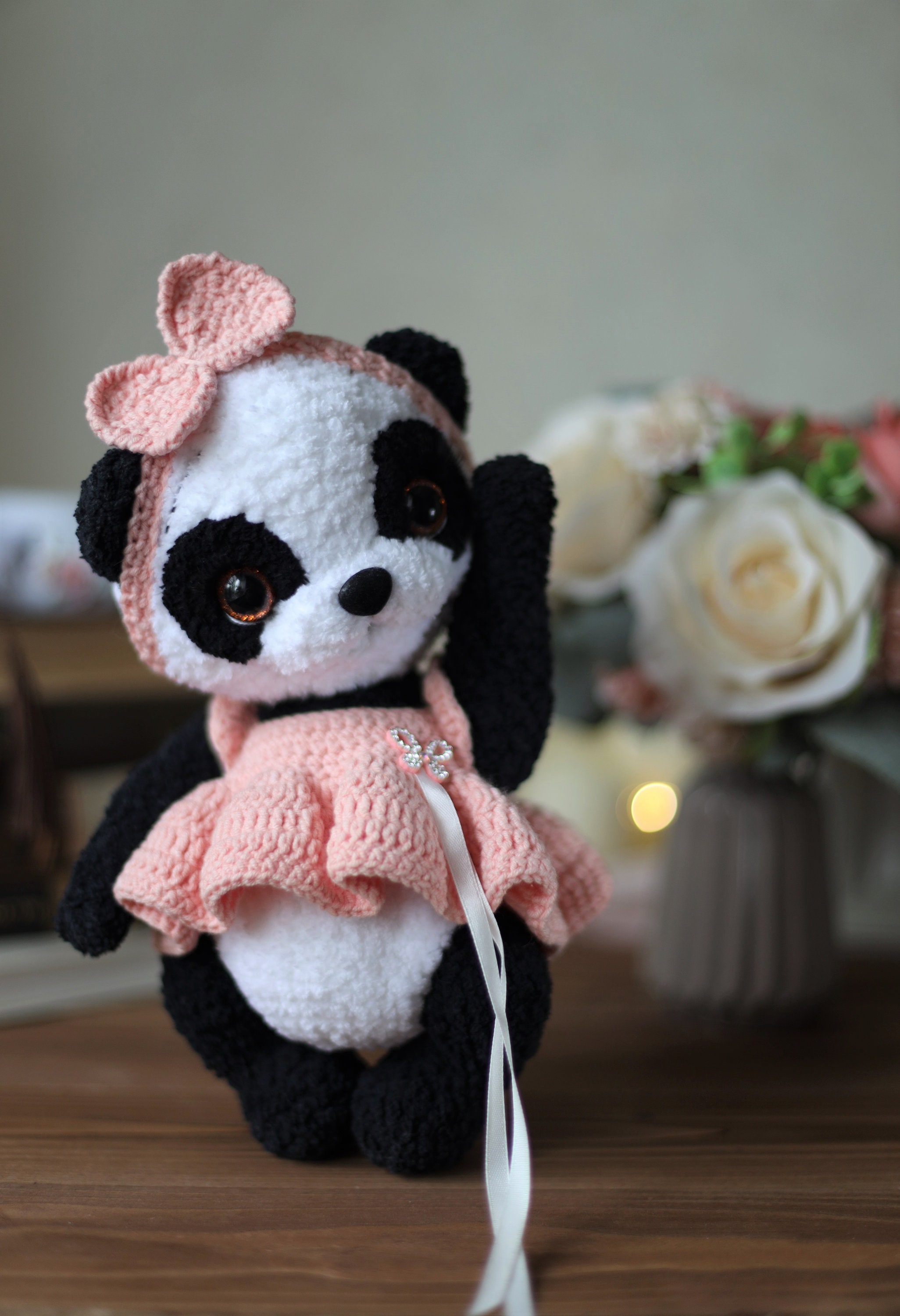 Crochet pattern Panda. Amigurumi panda pattern. how to crochet Etsy
