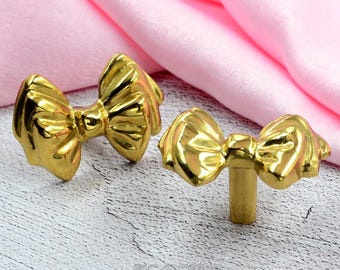 Bouton noeud en laiton massif bouton d'armoire tirer bouton de tiroir bouton de commode poignée bouton de cuisine tirer armoire tirer matériel