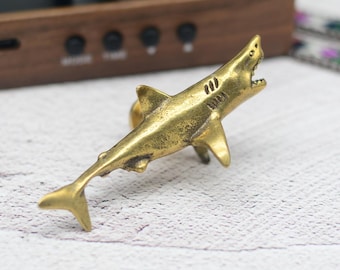 Shark Brass Knob Cabinet Pulls Drawer Knob Dresser Pull Knobs Handles Kitchen Knobs Pulls Cabinet Pull Hardware