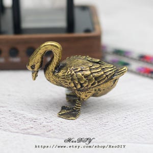 Swan Solid Brass Knob Cabinet Pulls Drawer Knob Dresser Pull Knobs Handles Kitchen Knobs Pulls Cabinet Pull Hardware, Animal Cabinet Knobs