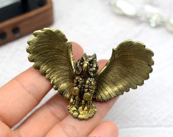 Bronze Owl Solid Brass Knob Cabinet Pulls Drawer Knob Dresser Pull Knobs Handles Kitchen Knobs Pulls Cabinet Pull Hardware