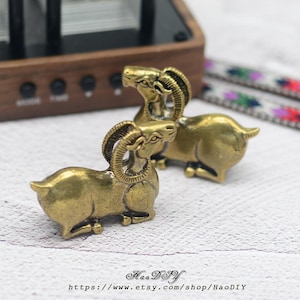 Cute Goat Brass Knob Cabinet Pulls Drawer Knob Dresser Pull Knobs Handles Kitchen Knobs Pulls Cabinet Pull Hardware