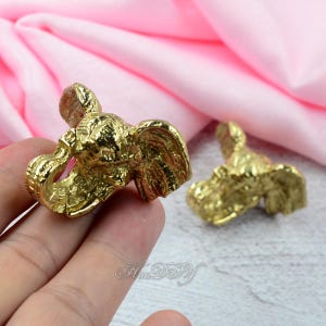 Solid Brass Elephant Cabinet Handles Knobs, Elephant Dresser knob, Animal Drawer Vintage Knob, DIY Pulls Handle, Cabinet Hardware