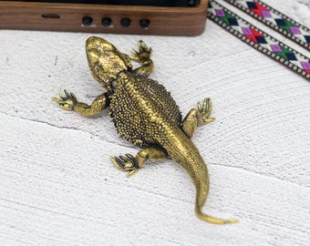 Lizard Solid Brass Knob Cabinet Pulls Drawer Knob Dresser Pull Knobs Handles Kitchen Knobs Pulls Cabinet Pull Hardware, Animal Cabinet Knobs
