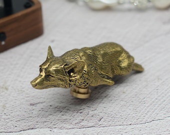 Bronze Dog Solid Brass Knob Cabinet Pulls Drawer Knob Dresser Pull Knobs Handles Kitchen Knobs Pulls Cabinet Pull Hardware