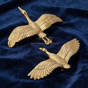 Brass Wild Goose knobs Knobs Cabinet Pulls Drawer Knobs Dresser Pulls  Handles Kitchen cupboard Knobs Pulls Cabinet Pulls Furniture Hardware