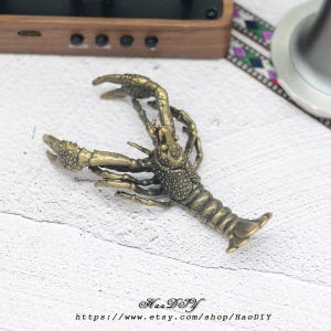 Lobster Brass Knob Cabinet Pulls Drawer Knob Dresser Pull Knobs Handles Kitchen Knobs Pulls Cabinet Pull Hardware