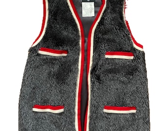 Vintage Chanel 1994 Alpaca Fur Vest