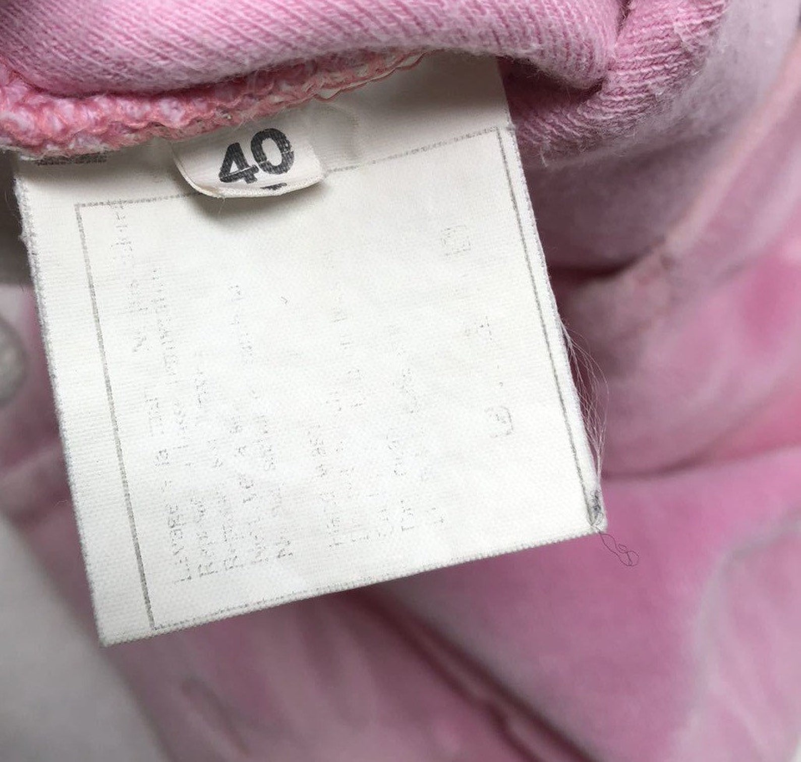 Vintage Chanel 1996P Pink Velour Shorts - Etsy