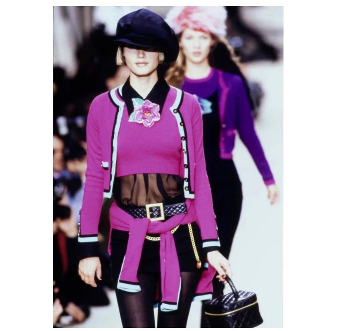 Vintage Chanel F/W 1994 Cashmere Cardigan 
